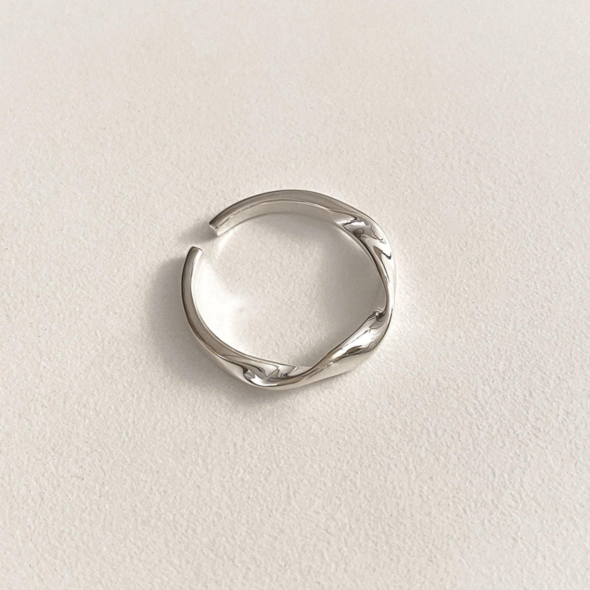 Twisted Open Ring