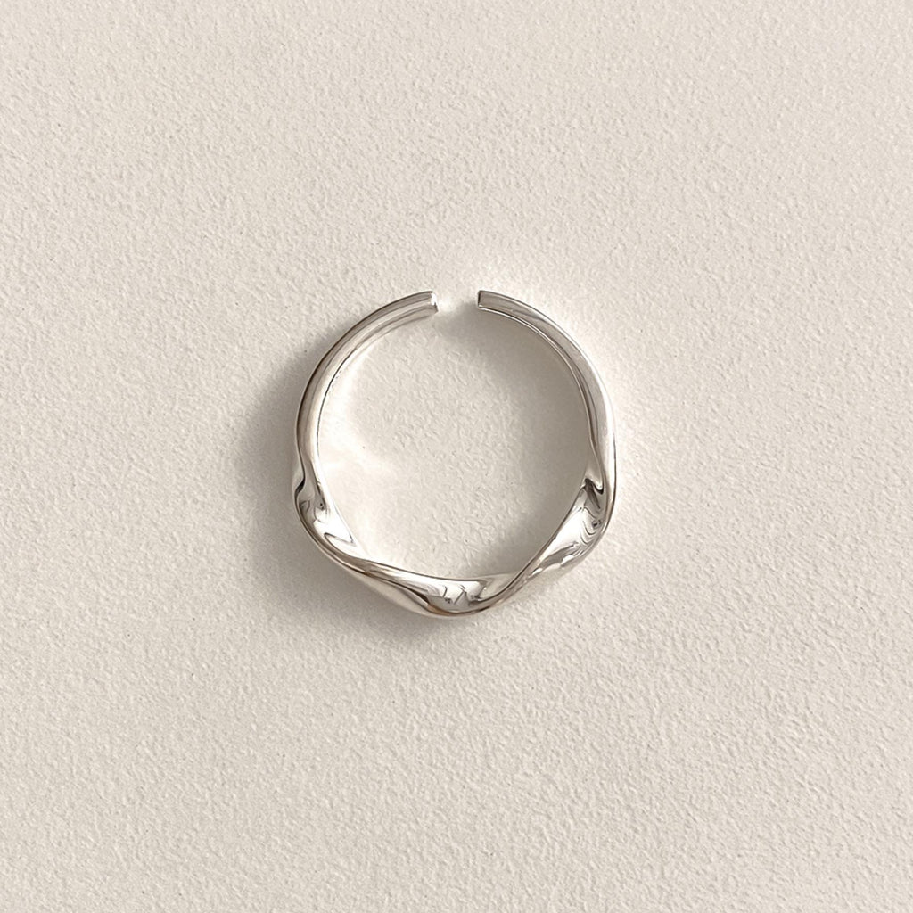 Twisted Open Ring