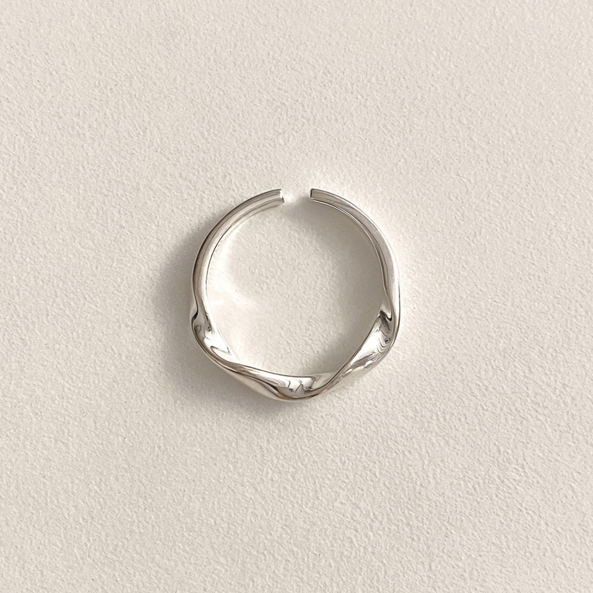 Twisted Open Ring
