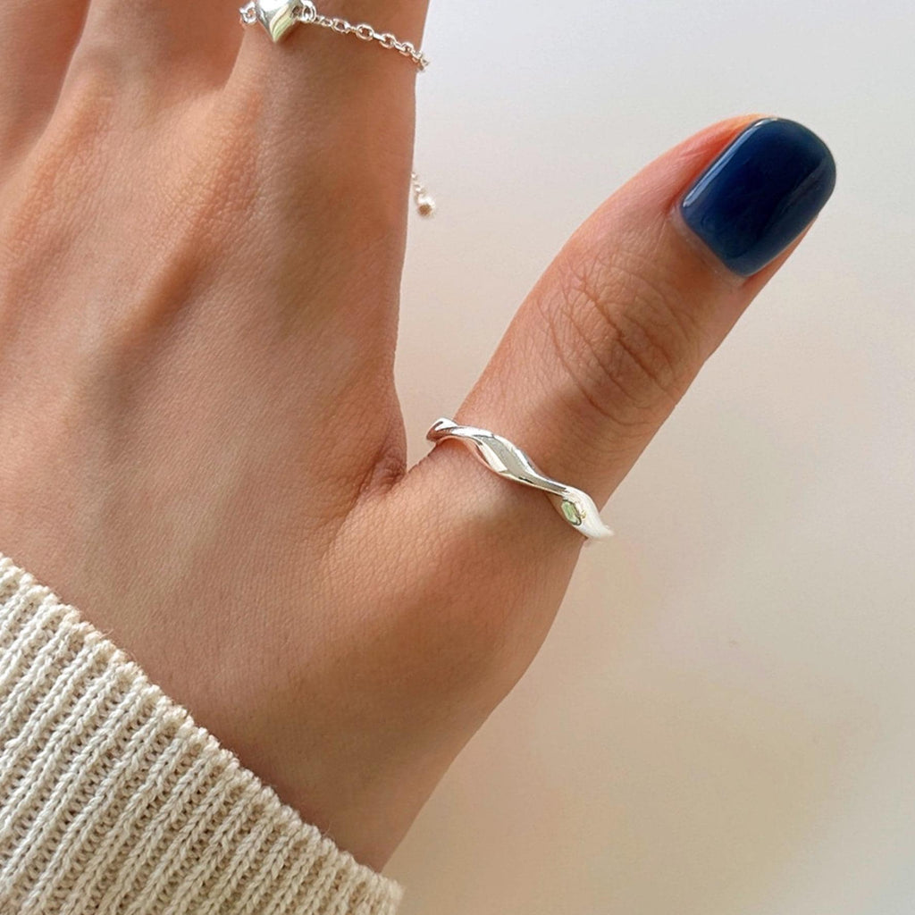 Twisted Open Ring